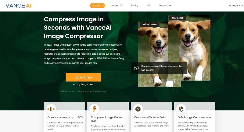 VanceAI Image Compressor is a Must Have Tool for Pros