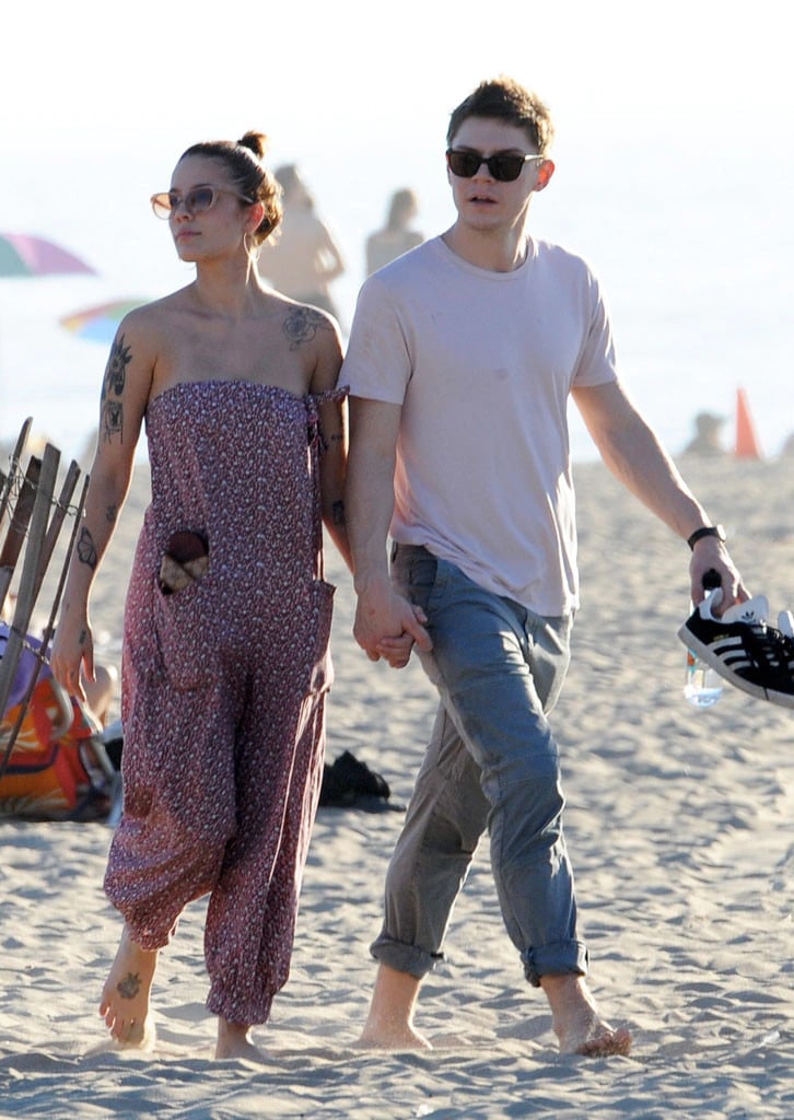 Halsey and Evan Peters are the definition of couple goals after they were spotted getting cozy and looking cute during a steamy beach date